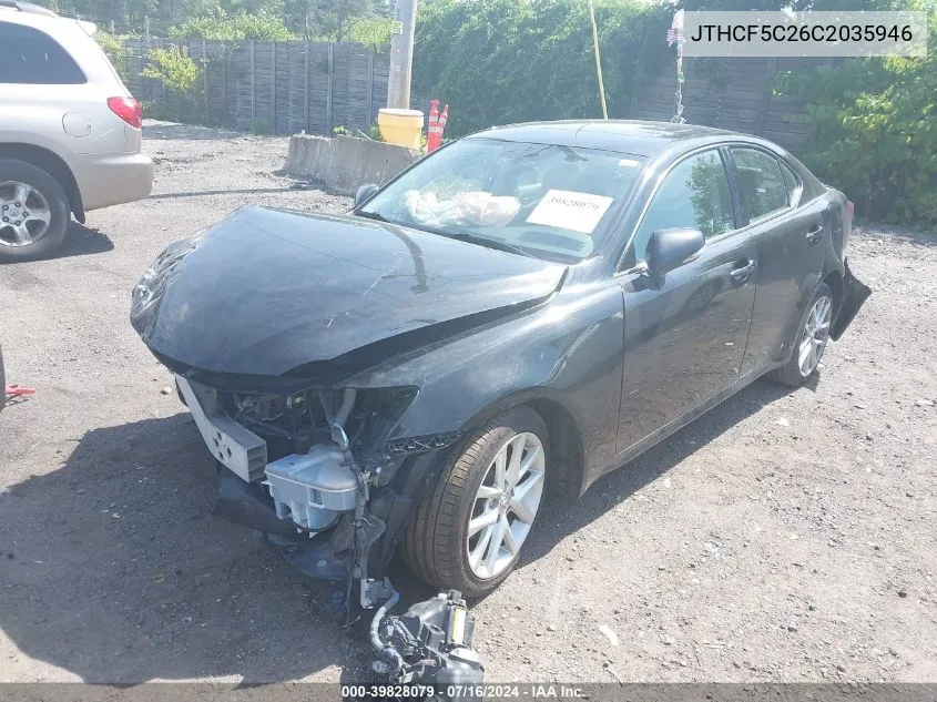 JTHCF5C26C2035946 2012 Lexus Is 250