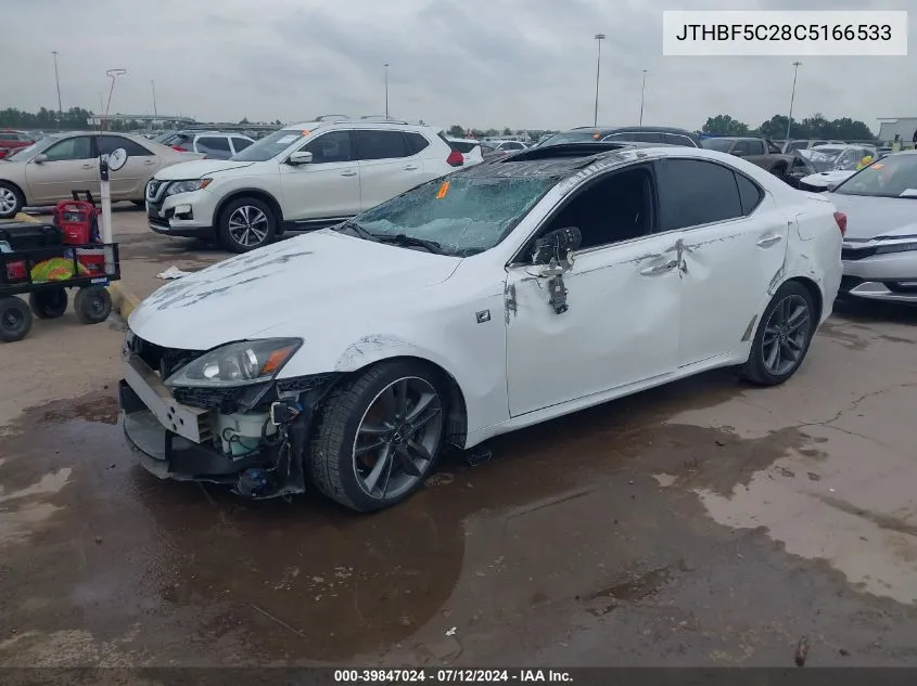 JTHBF5C28C5166533 2012 Lexus Is 250