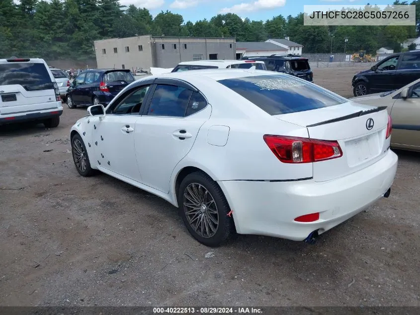 JTHCF5C28C5057266 2012 Lexus Is 250