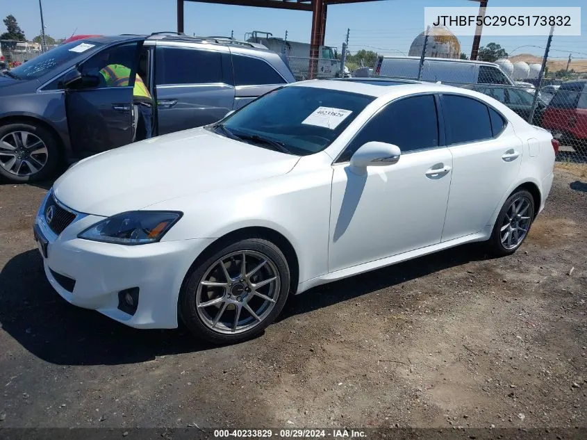 2012 Lexus Is 250 VIN: JTHBF5C29C5173832 Lot: 40233829