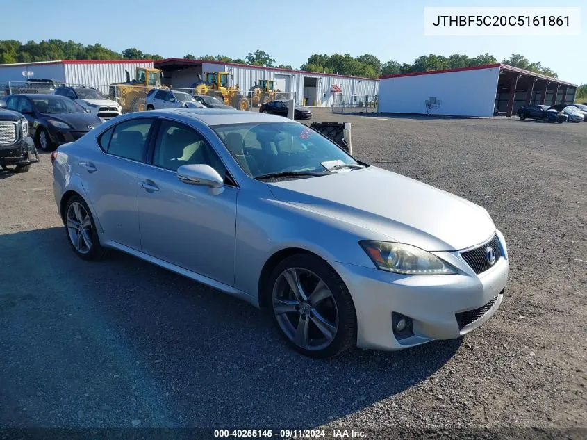 2012 Lexus Is 250 VIN: JTHBF5C20C5161861 Lot: 40255145