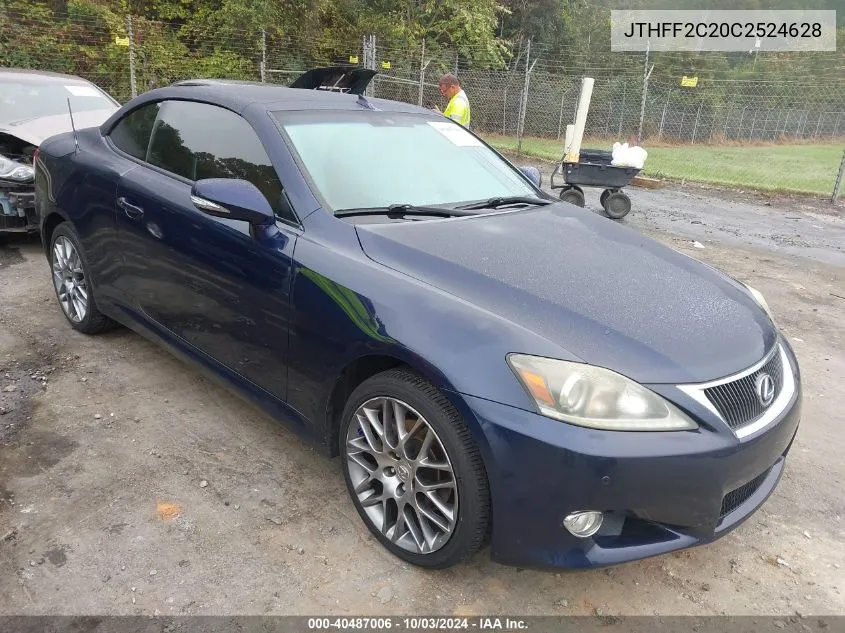 JTHFF2C20C2524628 2012 Lexus Is 250C