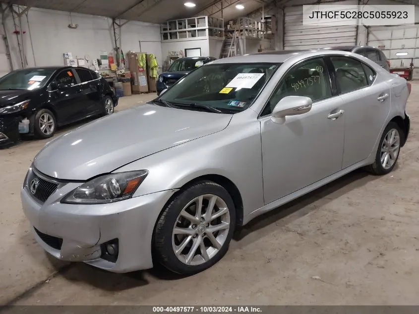 JTHCF5C28C5055923 2012 Lexus Is 250