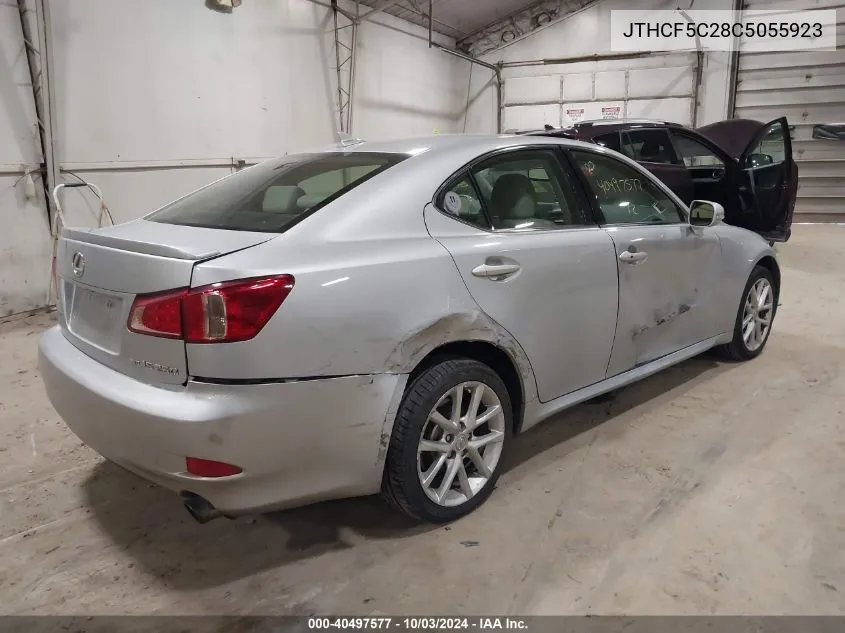 JTHCF5C28C5055923 2012 Lexus Is 250