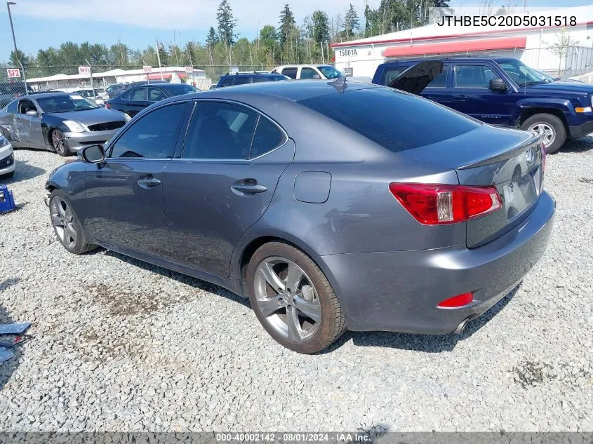 JTHBE5C20D5031518 2013 Lexus Is 350