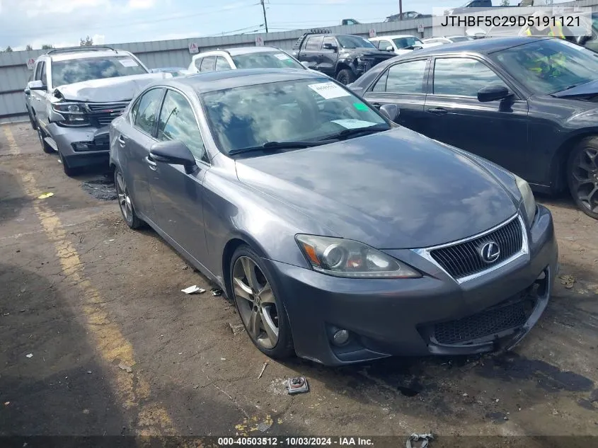 JTHBF5C29D5191121 2013 Lexus Is 250