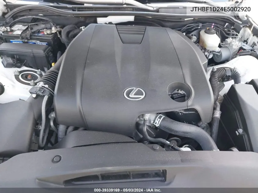 JTHBF1D24E5002920 2014 Lexus Is 250