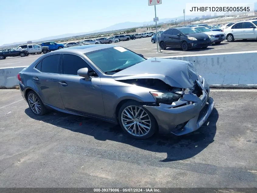 2014 Lexus Is 250 VIN: JTHBF1D28E5005545 Lot: 39379086