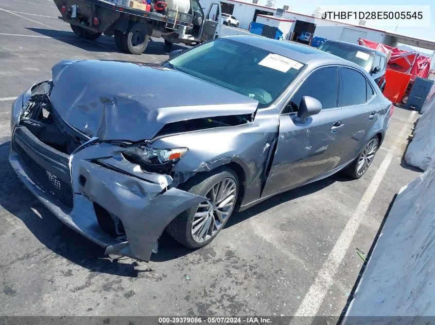 2014 Lexus Is 250 VIN: JTHBF1D28E5005545 Lot: 39379086