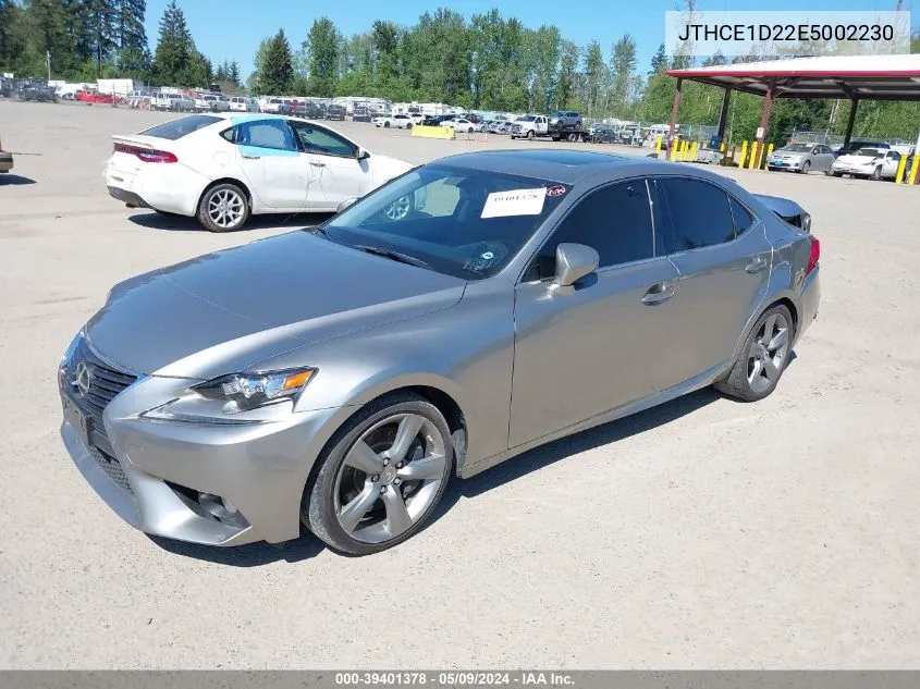 2014 Lexus Is 350 VIN: JTHCE1D22E5002230 Lot: 39401378