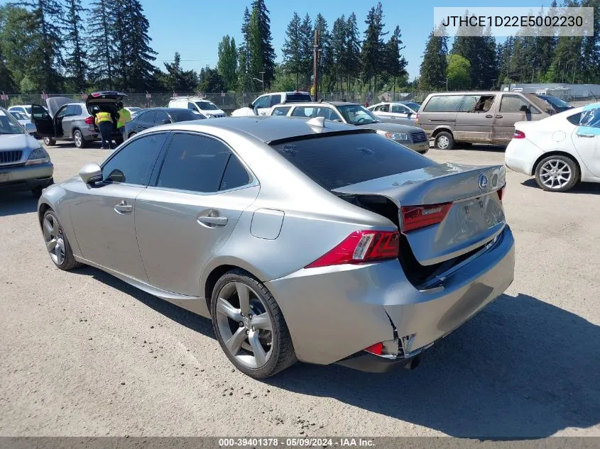 2014 Lexus Is 350 VIN: JTHCE1D22E5002230 Lot: 39401378