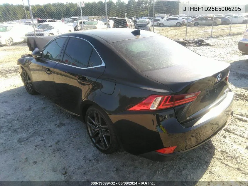 2014 Lexus Is 250 VIN: JTHBF1D25E5006295 Lot: 39599432