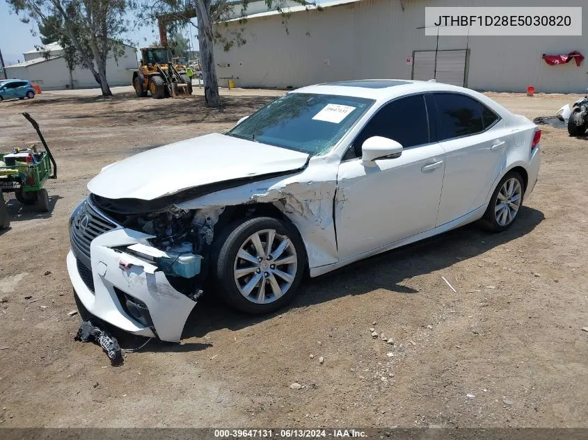 JTHBF1D28E5030820 2014 Lexus Is 250