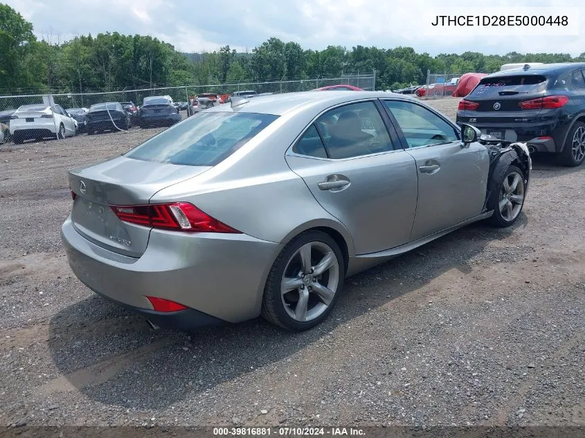 2014 Lexus Is 350 VIN: JTHCE1D28E5000448 Lot: 39816881