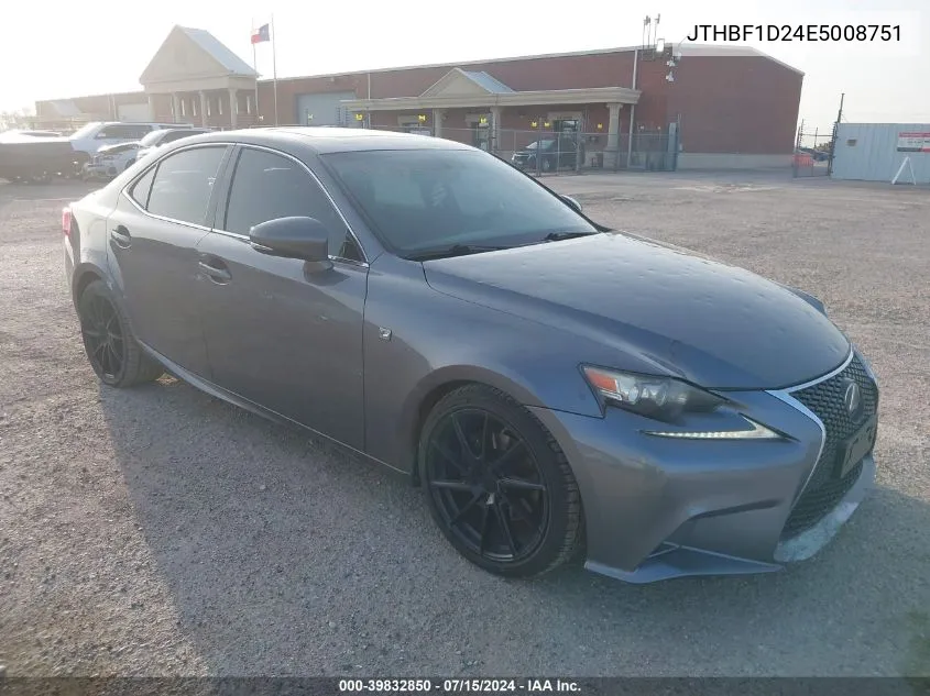 JTHBF1D24E5008751 2014 Lexus Is 250