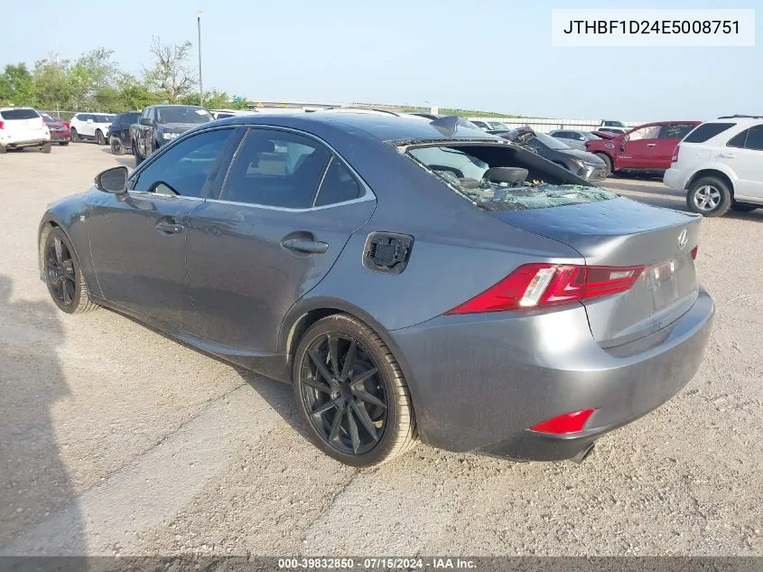 JTHBF1D24E5008751 2014 Lexus Is 250