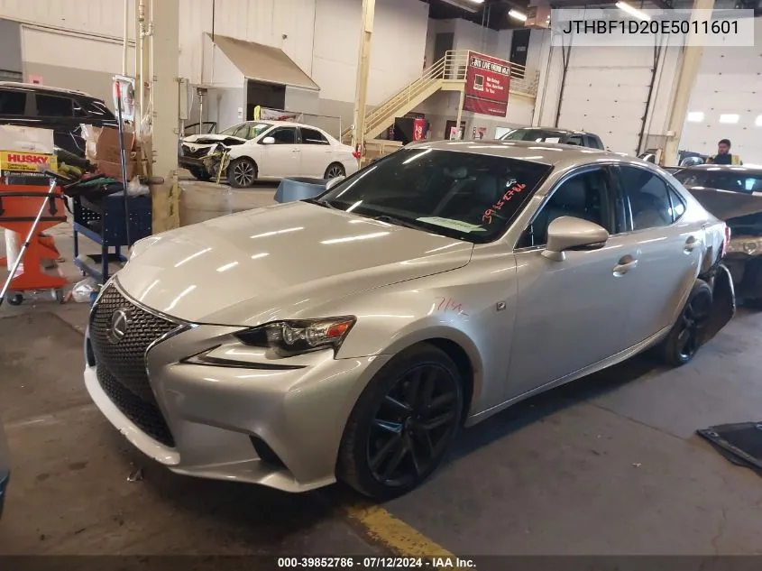 2014 Lexus Is 250 VIN: JTHBF1D20E5011601 Lot: 39852786