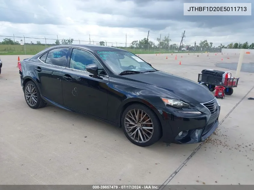 2014 Lexus Is 250 VIN: JTHBF1D20E5011713 Lot: 39857479