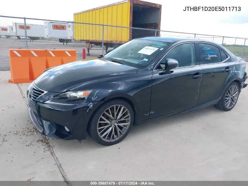 2014 Lexus Is 250 VIN: JTHBF1D20E5011713 Lot: 39857479