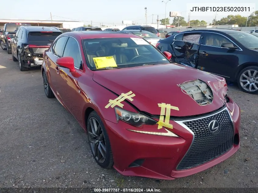 JTHBF1D23E5020311 2014 Lexus Is 250