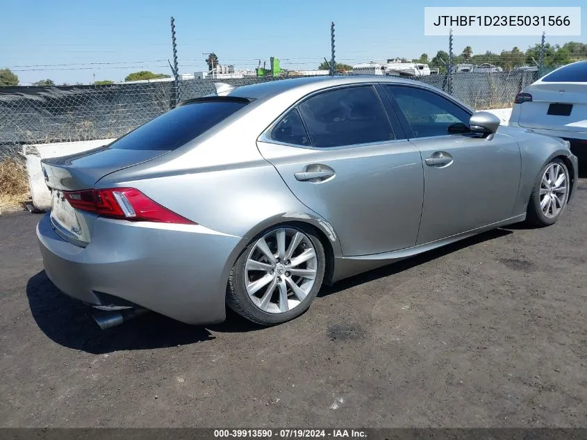 2014 Lexus Is 250 VIN: JTHBF1D23E5031566 Lot: 39913590