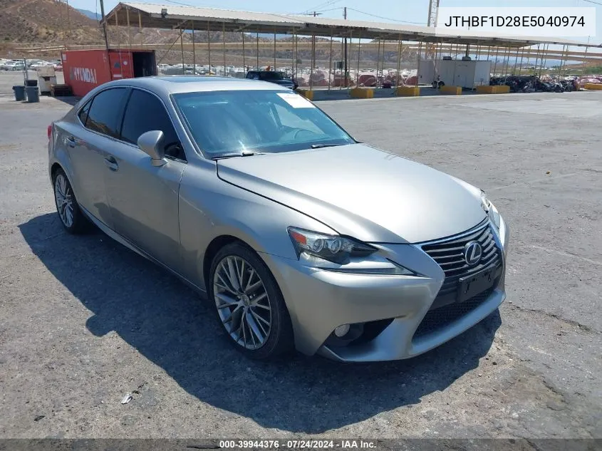 JTHBF1D28E5040974 2014 Lexus Is 250