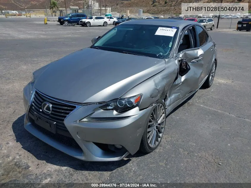 JTHBF1D28E5040974 2014 Lexus Is 250