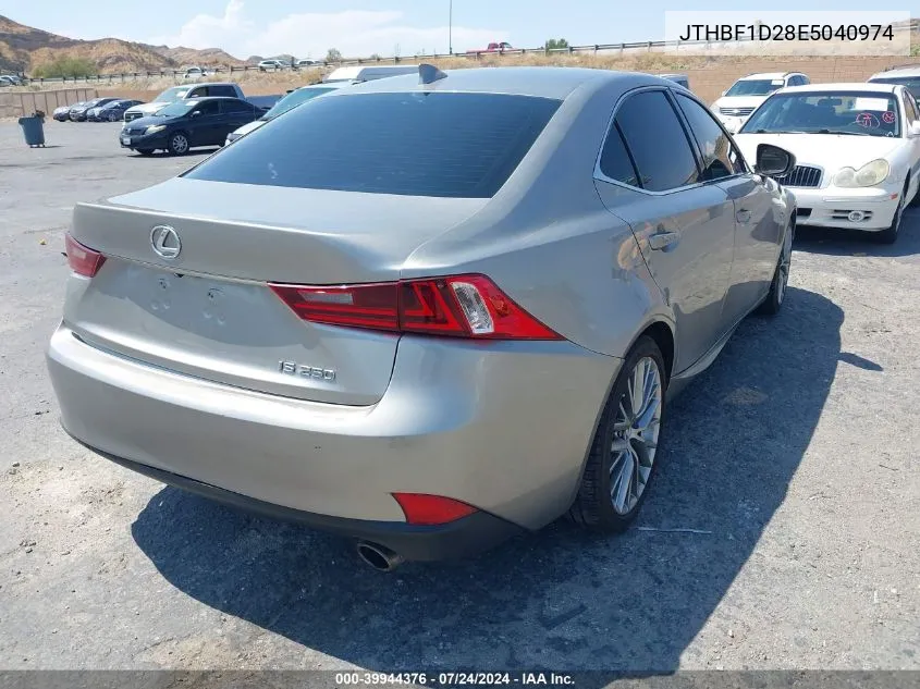 JTHBF1D28E5040974 2014 Lexus Is 250