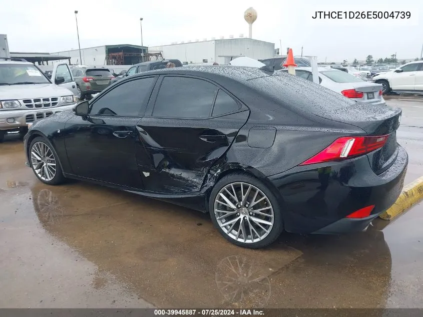 JTHCE1D26E5004739 2014 Lexus Is 350