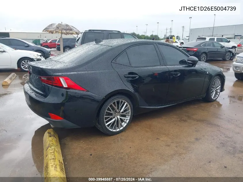 JTHCE1D26E5004739 2014 Lexus Is 350