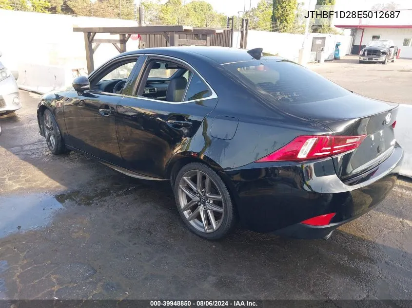 2014 Lexus Is 250 VIN: JTHBF1D28E5012687 Lot: 39948850