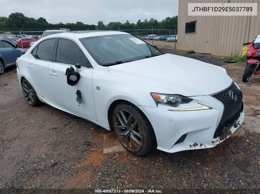 2014 Lexus Is 250 VIN: JTHBF1D29E5037789 Lot: 40057213