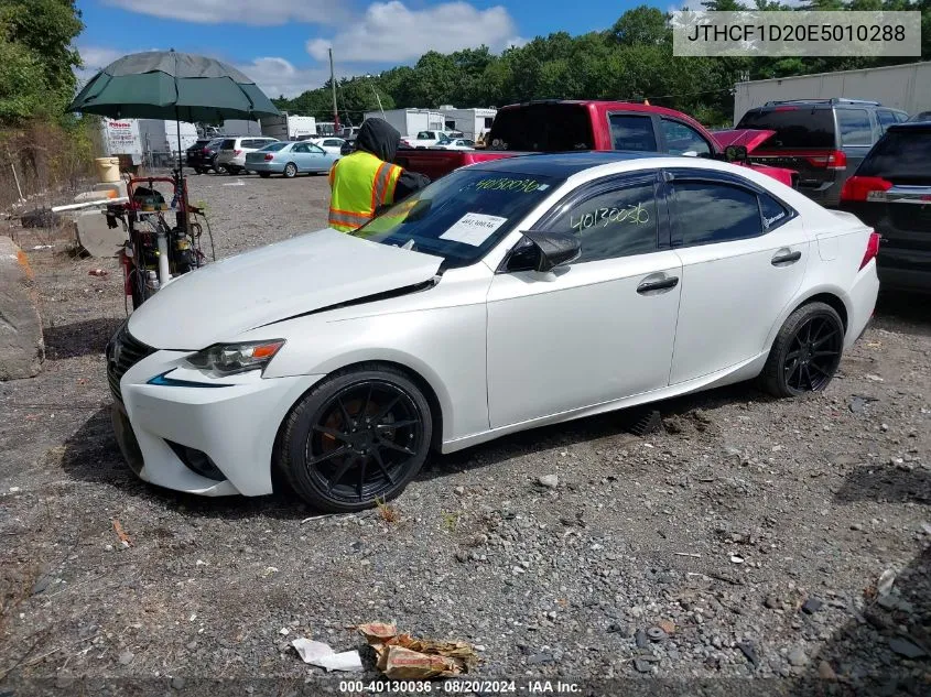 2014 Lexus Is 250 250 VIN: JTHCF1D20E5010288 Lot: 40130036