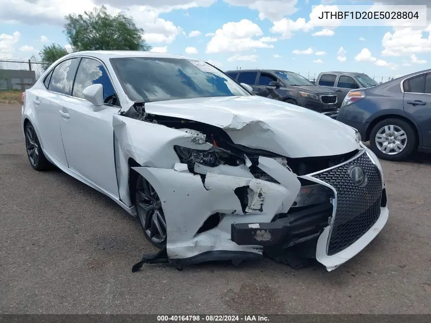 JTHBF1D20E5028804 2014 Lexus Is 250