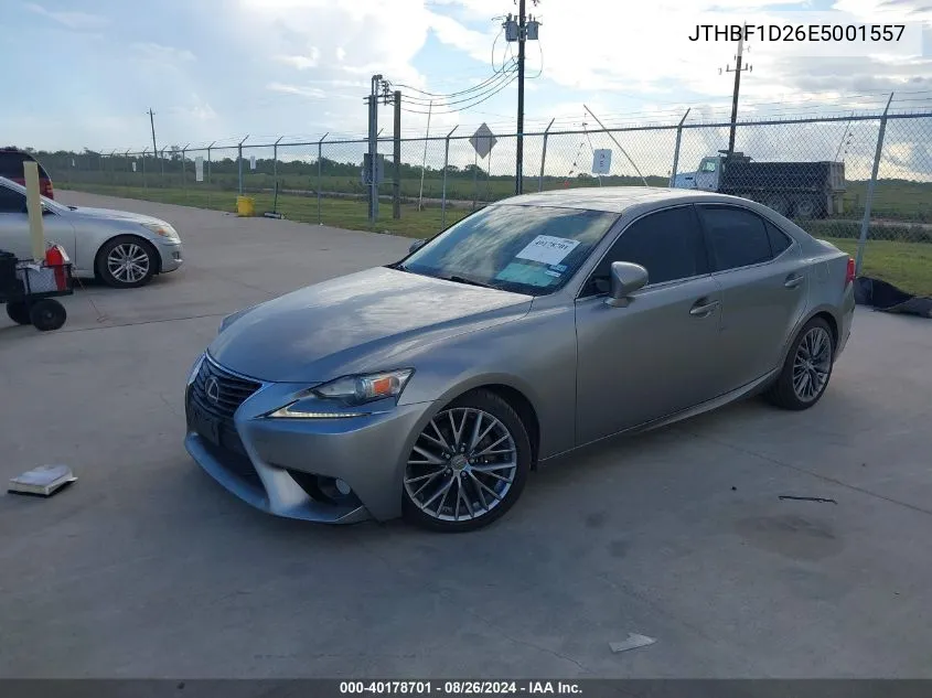 JTHBF1D26E5001557 2014 Lexus Is 250