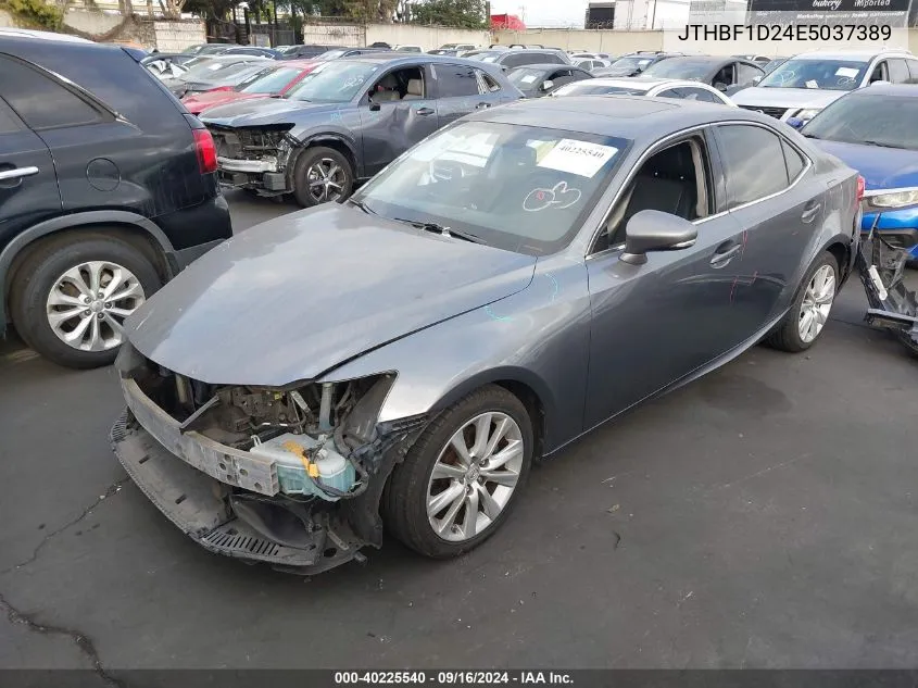 2014 Lexus Is 250 VIN: JTHBF1D24E5037389 Lot: 40225540