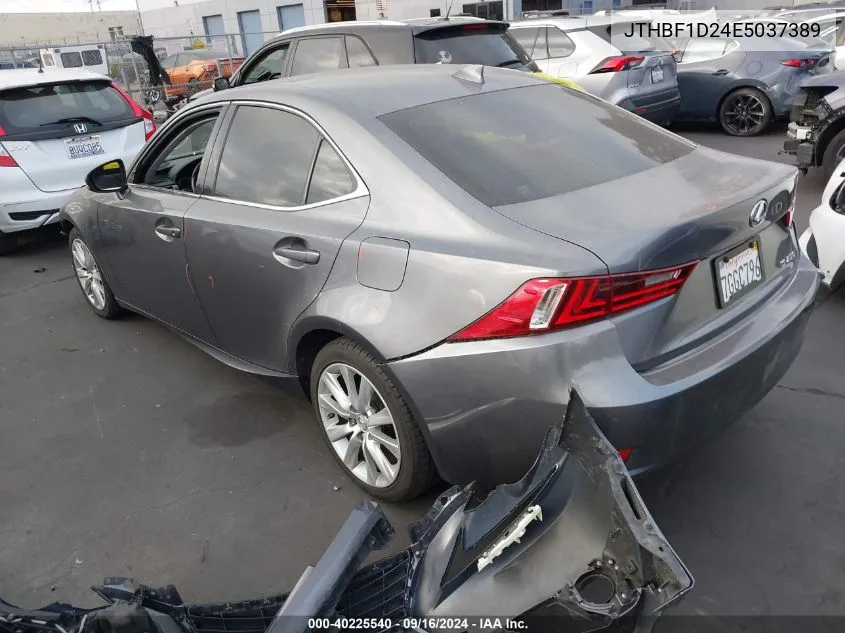 2014 Lexus Is 250 VIN: JTHBF1D24E5037389 Lot: 40225540