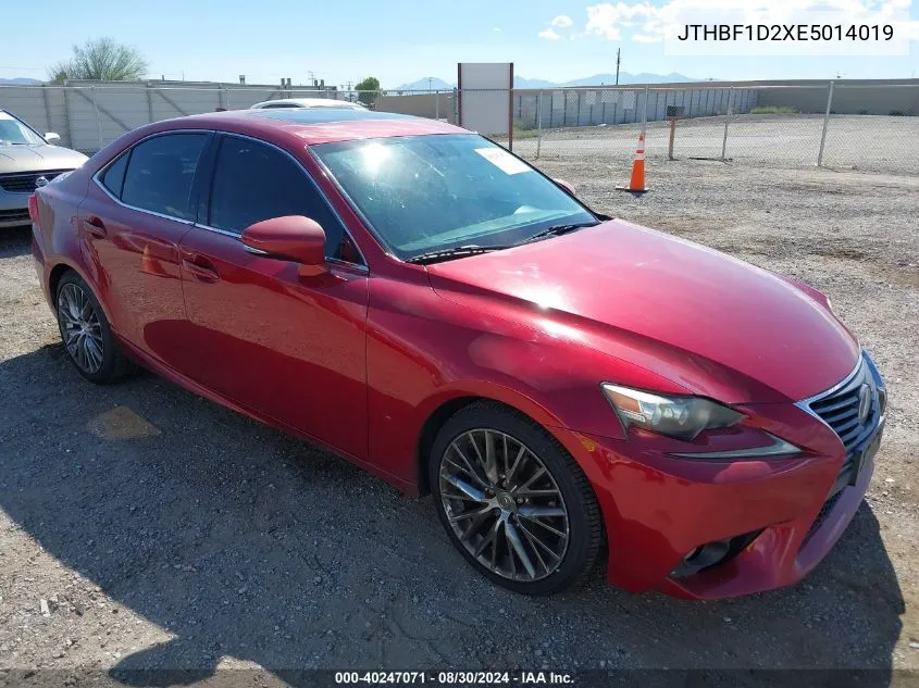 JTHBF1D2XE5014019 2014 Lexus Is 250