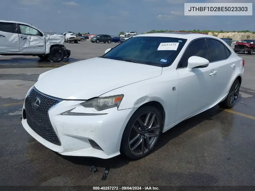 2014 Lexus Is 250 VIN: JTHBF1D28E5023303 Lot: 40257272