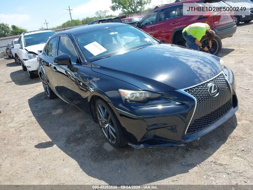 2014 Lexus Is 350 VIN: JTHBE1D28E5000249 Lot: 40263556