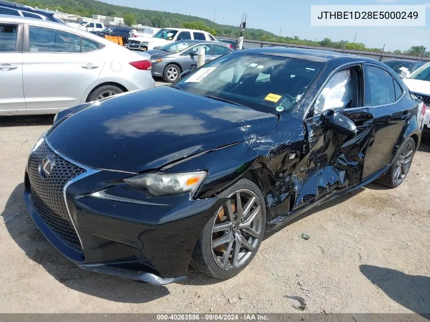 2014 Lexus Is 350 VIN: JTHBE1D28E5000249 Lot: 40263556