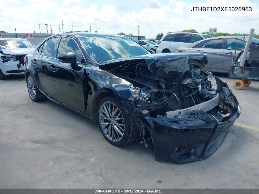 JTHBF1D2XE5026963 2014 Lexus Is 250 250