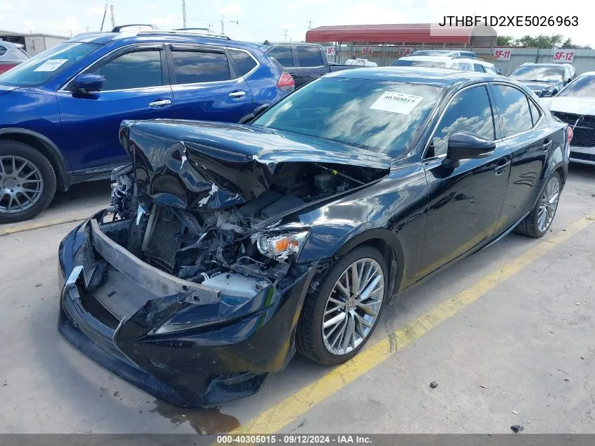 JTHBF1D2XE5026963 2014 Lexus Is 250 250