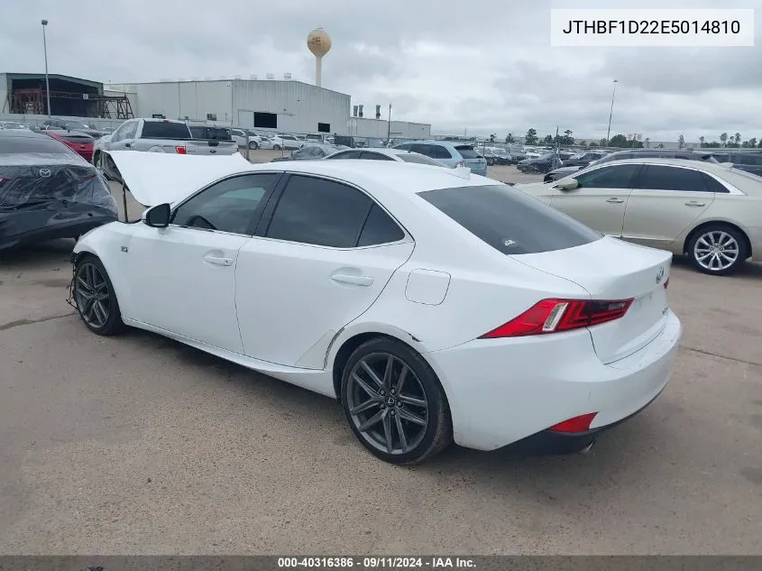 JTHBF1D22E5014810 2014 Lexus Is 250 250