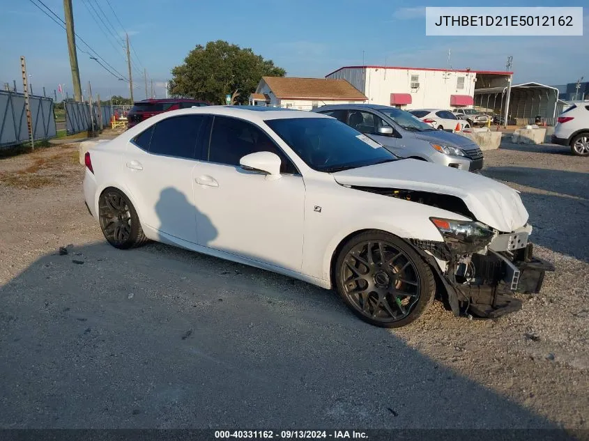 2014 Lexus Is 350 350 VIN: JTHBE1D21E5012162 Lot: 40331162