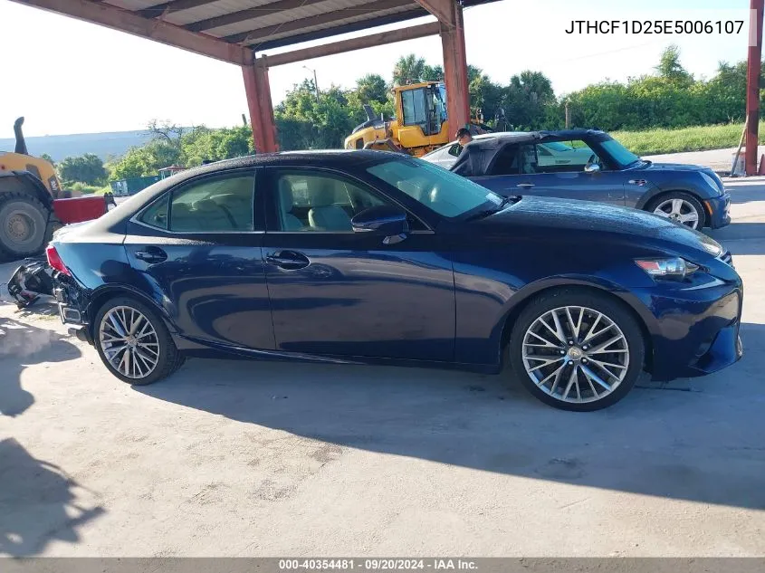 2014 Lexus Is 250 VIN: JTHCF1D25E5006107 Lot: 40354481