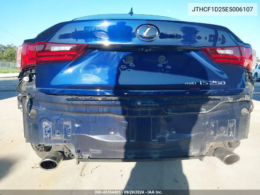 JTHCF1D25E5006107 2014 Lexus Is 250