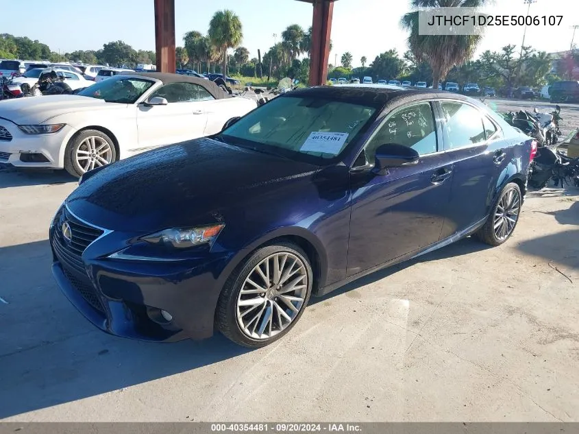 2014 Lexus Is 250 VIN: JTHCF1D25E5006107 Lot: 40354481