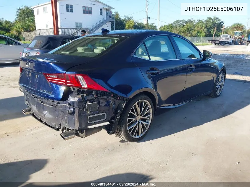 2014 Lexus Is 250 VIN: JTHCF1D25E5006107 Lot: 40354481