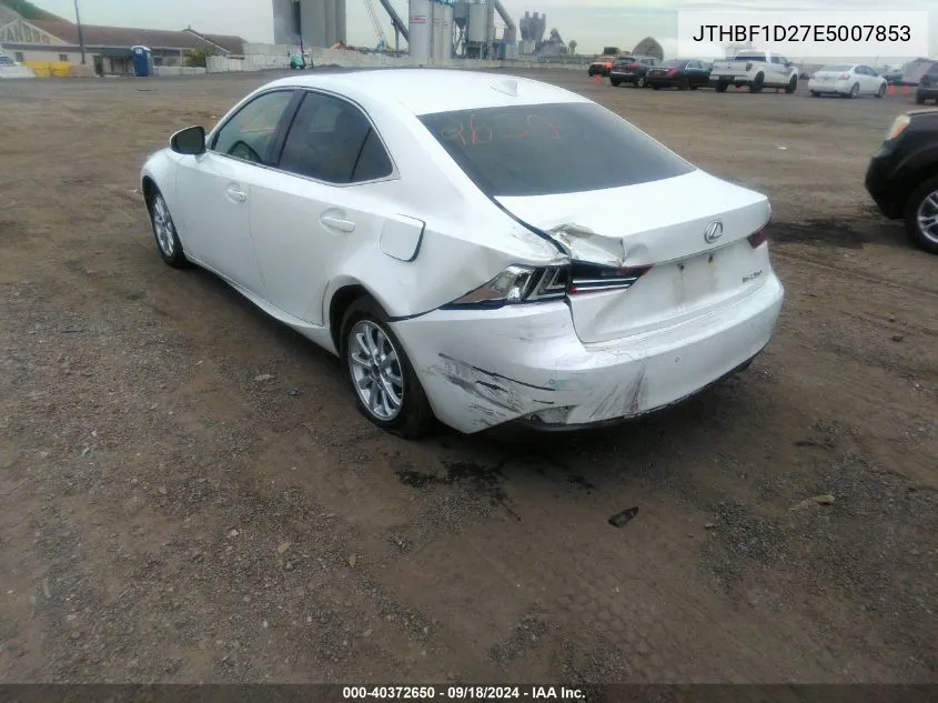 JTHBF1D27E5007853 2014 Lexus Is 250